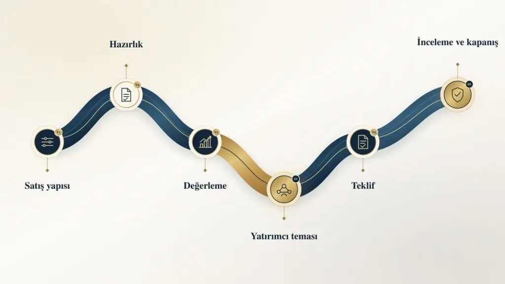 Selling a Company: The 6-Step Process from Preparation to Closing 1 Şirket satış sürecinin hazırlıktan kapanışa kadar altı adımı